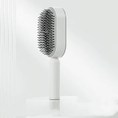 Push-to-clean Design Massage Comb