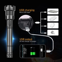 USB Charging Flashlight Torch