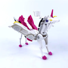 Deformation Magic Flying Wing Pegasus Combination Kids Toys Magic Tricks Trolley Stick Collision Deformation Child Car