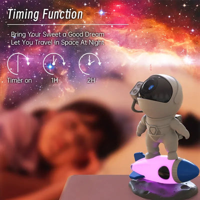 Astronaut Galaxy Projector Night Light